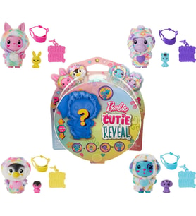 Barbie Cutie Reveal Hayvan Dostlar Serisi Sürpriz Paket Hrk47 (Çok Renkli)