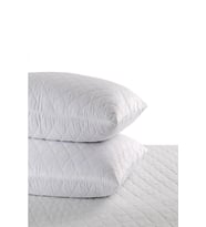 Derbey 3 Adet Hava Geçirgen Fermuarlı Kapitone Yastık koruyucu Kılıf 50x70 cm