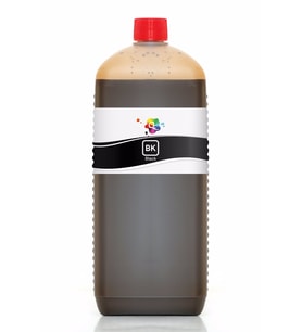 QC Ricoh GX3000 Süblimasyon Mürekkebi PRO Serisi 1000ml BK Dye-Siyah