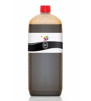 QC Ricoh GX3000 Süblimasyon Mürekkebi PRO Serisi 1000ml BK Dye-Siyah