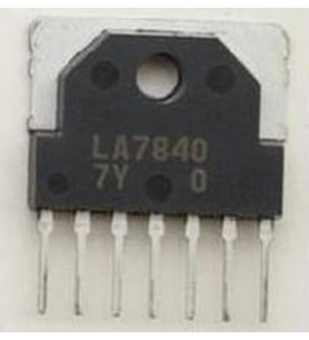 LA7840  , 7840 zip-7  Entegre x 1 adet  (rf110) (Siyah)