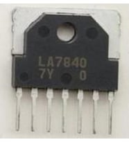 LA7840  , 7840 zip-7  Entegre x 1 adet  (rf110) (Siyah)