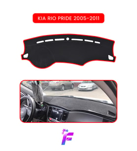 KIA RIO PRIDE (2005-2011) Torpido Örtüsü Güneşten Korur Kolay Montaj Tam Uyum Tam Koruma TD3