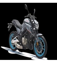 Arora Sk 250 Kanat Ayna H2 Katlanır Naked Model Büyük Siyah