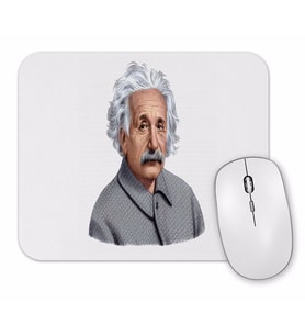 Albert Einstein Mouse Pad