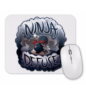 Counter Strike Ninja Defuse Mouse Pad