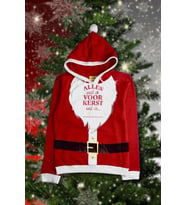 Yılbaşı Konseptli Önü Yazılabilir Unisex Çocuk Sweat (Kırmızı)