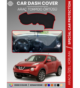 NISSAN JUKE F15 (2010-2019) Torpido Örtüsü Premium Kalite Torpido Koruma Araca Özel UV Koruma