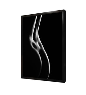 Sanatsal Nü Çerçeveli Mdf Tablo