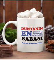 BABALAR GÜNÜNE ÖZEL EN FEDAKAR BABA KUPA BARDAK