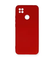 Xiaomi Redmi 9c Kılıf Nano İçi Kadife Silikon - Kırmızı