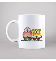 Sünger Bob & Petrick Tasarımlı Kupa