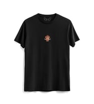  Animal Gergedan  Baskılı Çocuk Siyah Tshirt