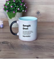 Arkadaşa Hediye Kupa Bardak Sihirli Sevgili Dost
