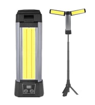 PowerMaster PM-24565 25 Watt USB - Type-C Girişli P50 Ve Cob Ledli 2 Kanatlı Kollu Çalışma Lambası