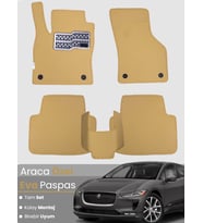 JAGUAR I PACE (2018-2025) Uyumlu EVA Paspas Tam Set–Araca Özel,Kolay Montaj,Su Geçirmez