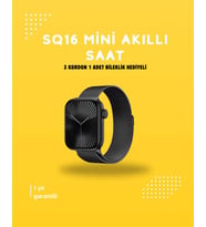 Akıllı Saat SQ-16 Mini Series 10 Unisex Tasarım, Sağlık ve Spor Takibi