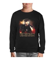 Eminem Siyah Çocuk Sweatshirt