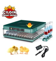 130 Yumurtalık Otomatik Su Almalı Kuluçka Makinası(%95 ve üzeri çıkım)