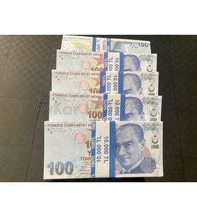 YENİ 500 ADET 100 TL GEÇERSİZ EĞLENCE OYUN ŞAKA  DÜĞÜN PARASI