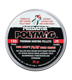 JSB POLYMAG 6.35MM HAVALI SACMA (25 CAL)