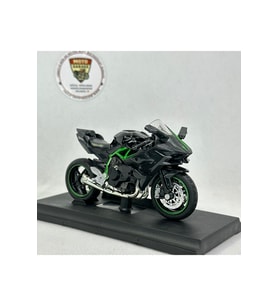 H2R Maket - 1:18 Diecast Siyah Yeşil Model
