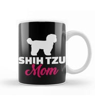 Shih Tzu Mom Kupa Bardak Porselen
