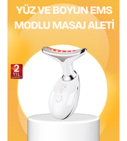 7 Renk LED Işık Terapili Cilt Bakım Cihazı USB Şarjlı