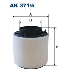 FILTRON AK3715 Hava Filtresi 8K0133843D
