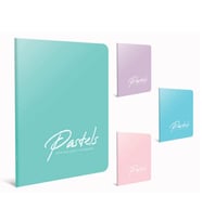 GIPTA PASTELS 17x24cm TEL DİKİŞLİ PP KAPAK 80 YP ÇİZGİLİ DEFTER