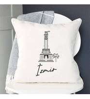 İzmir Tasarımlı Yastık