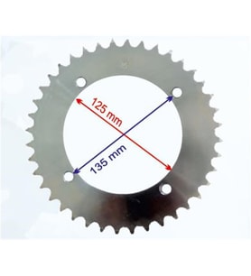 ROADSTAR 250 ARKA DİŞLİ 530-40T İÇ 125 mm