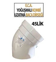 Kombi Baca Uzatma Dirseği 45'lik