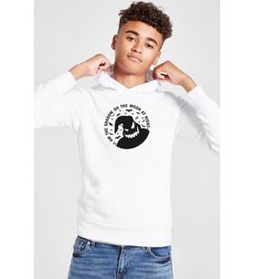 Oogie Boogie Beyaz Çocuk 3ip Kapşonlu Sweatshirt