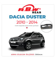 RBW Arka Silecek Dacia Duster 2010-2014 ile uyumlu (Siyah)