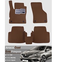 Renault Megane 4 Hatchback (2016-2025) Uyumlu EVA Paspas Tam Set–Araca Özel Tasarım,Kolay Montaj