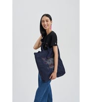 Smart Devil Kadın Baskı Taş T-Shirt (Siyah)