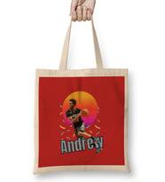 Andrew Wiggins Vintage Art - Legend Basketball Gift Bez Çanta Uzun Saplı