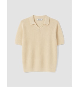 LCW Vision Bej Polo Yaka Fitilli Erkek Kazak