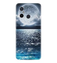 Xiaomi Redmi 12C Kılıf Resimli Desenli Baskılı Silikon Great Moon 1301