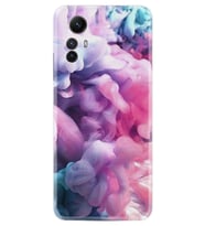 Xiaomi Redmi Note 12S Kılıf Resimli Desenli Baskılı Silikon Pink Cloud 1305