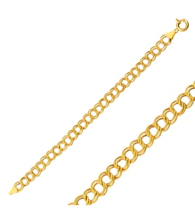 ÇGK KUYUMCULUK Kadın Hallow Altın Bileklik (Gold)