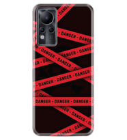 INFINIX Note 11 Pro Note 10 Hot 9 Play Kılıf Desemli Silikon Danger 1372
