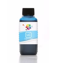 Qc HP Photosmart 3214 Yazıcı Uyumlu Kartuş Mürekkebi PRO Serisi 100ml LC Dye Açık Mavi