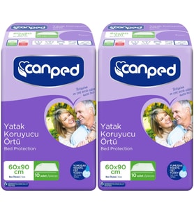 Canped Hasta Yatak Koruyucu Örtü  60*90CM 20 Adet (2PK*10)
