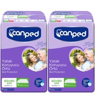 Canped Hasta Yatak Koruyucu Örtü  60*90CM 20 Adet (2PK*10)