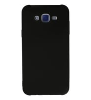Northcity Samsung Galaxy J7 Uyumlu Kılıf Nano içi Kadife Silikon - Siyah