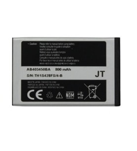Samsung S3550 Pil Batarya AB403450AT/JT