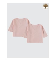Civil Baby Bebek Organik 2'li İç Zıbın 0-1 Ay Pembe (Pembe)