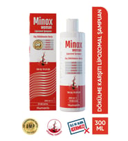 Minox Saç Dökülmesine Karşı Kadınlara Özel Biotin, Kafein, Taurin Içeren Lipozomal Şampuan 300ml
